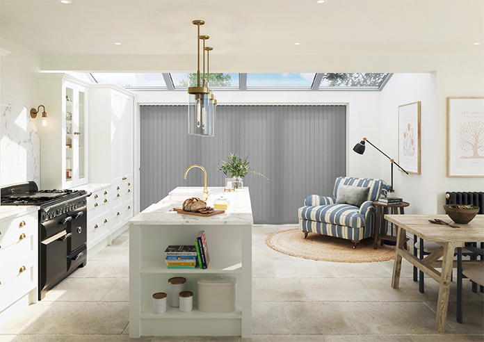 Roma, True Grey - Vertical Blind - Image 9